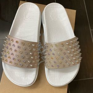 Authentic Christian Louboutin slides
